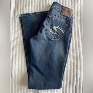 Silver Suki Bootcut Jeans